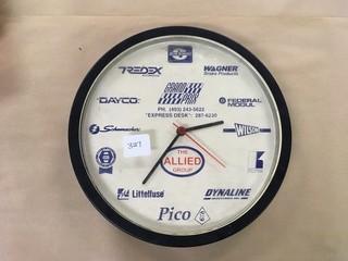 Allied Group 12" Clock.