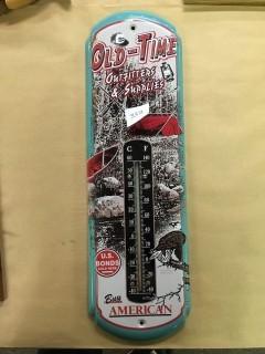 Metal Thermometer.
