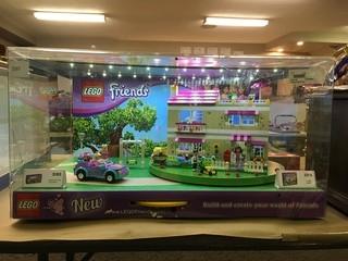 Lego Display Set, Stephanie's Cool Convertible & Olivia's House.