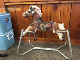 Vintage Spring Rocking Horse.