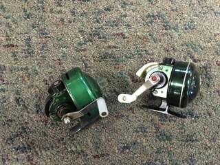 Lot of (2) Johnson Fishing Reels.