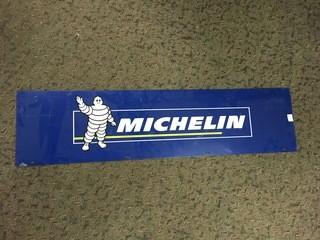 Michelin Metal Sign.