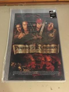 Pirates of the Caribbean The Curse of The Black Pearl Poster in Toploader Protector.