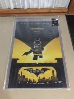 Lego Batman Movie Poster in Toploader Protector.