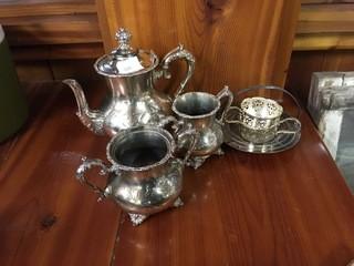 Silver Tea Set.