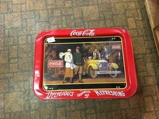 Coca-Cola Metal Tray.