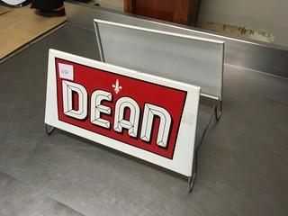 Dean Vintage Tire Stand.