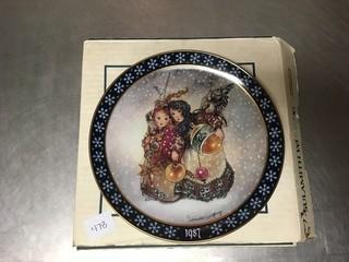 Weihnachtsteller "The Christmas Angels" Collector's Plate.