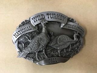 National Wild Turkey Federation Belt Buckle.