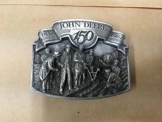 John Deere 150 Years Belt Buckle.