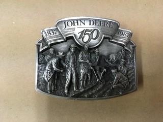 John Deere 150 Years Belt Buckle.