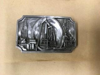 Oil Industry Belt Buckle.