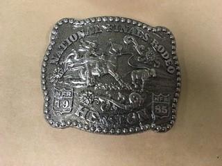 NFR 1985 Belt Buckle.