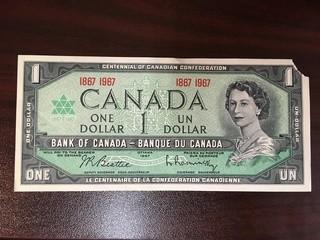 1967 One Dollar Bill.