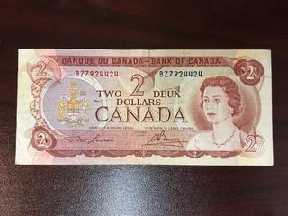 1974 Two Dollar Bill.