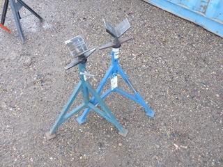 (2) Pipe Stands