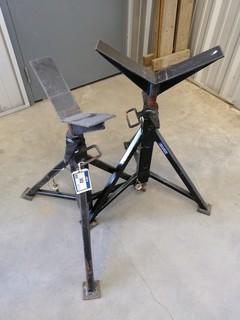 (2) LJ Automation Pipe Stands