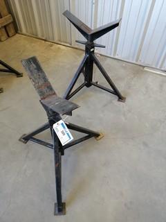 (2) LJ Automation Pipe Stands