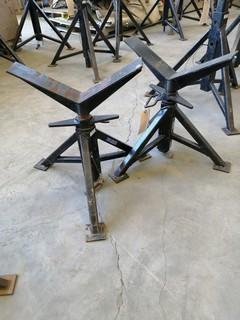 (2) Pipe Stands