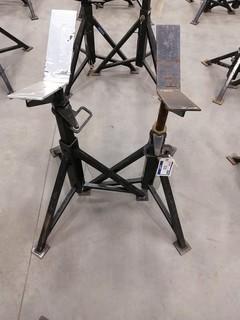 (2) Pipe Stands