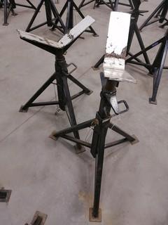 (2) Pipe Stands