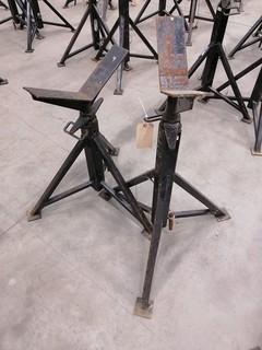 (2) Pipe Stands