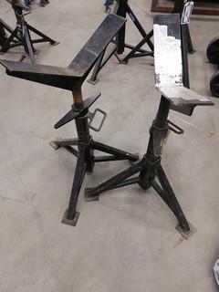 (2) Pipe Stands