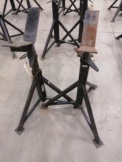 (2) Pipe Stands