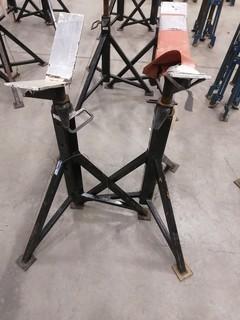 (2) Pipe Stands