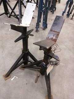 (2) Pipe Stands