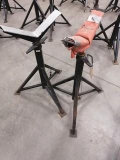 (2) Pipe Stands