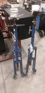 (2) Pipe Stands