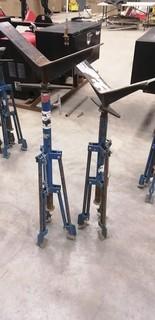 (2) Pipe Stands