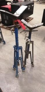 (2) Pipe Stands