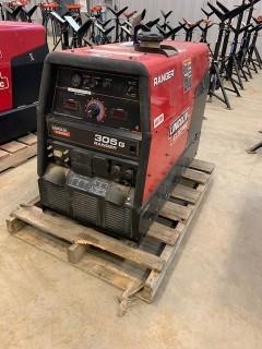 Lincoln Electric 305G Ranger Gas Powered Welder. SN U1140804923