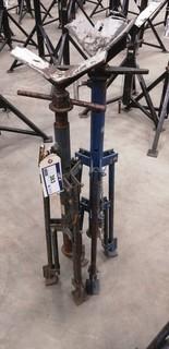 (2) Pipe Stands