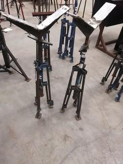 (2) Pipe Stands