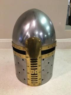 Great Helm Style Decorative Helmet