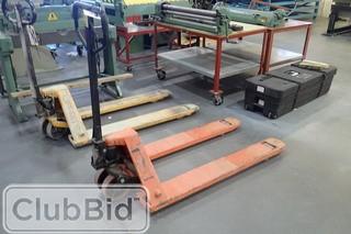 5,500lbs Capacity Pallet Jack. 