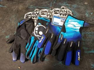 (3) Skull Candy Gloves - Size Large 
