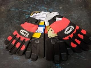 (2) Laser Pro Gloves - Sizes Large and XL