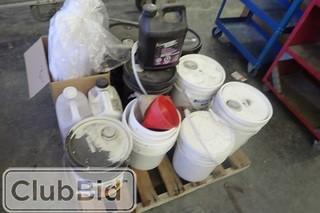 Lot of Asst. Oils and Lubricants.