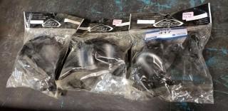 (3) Deflectors For Helmet