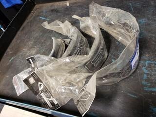 (3) Riding Helmet Visor, (2) Riding Helmet With Brim