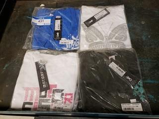 (4) Womens Tshirt - Size Small