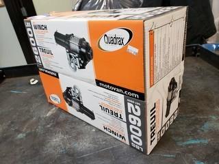 Quadrax 2600 LBS ATV Winch 