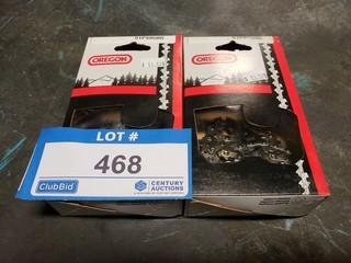 (2) Oregon Replacement Chain Chain
