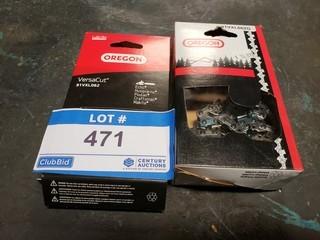 (2) Oregon Replacement 18in Chain