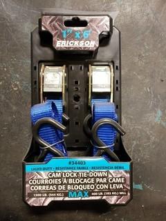 Erickson 1 in x 6 ft Cam Lock Tie Down