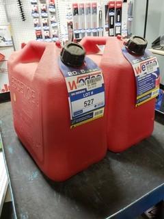 (2) 20L Gerry Cans